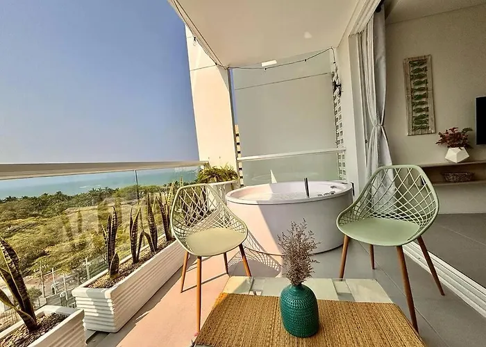 Loft Vista Mar Terraza Jacuzzi